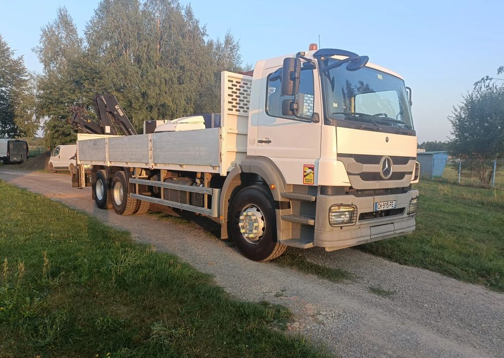 Mercedes-Benz AXOR 2633 - Bortu kravas automašīna/ Platforma: foto 1 Mercedes-Benz AXOR 2633 - Bortu kravas automašīna/ Platforma: foto 1