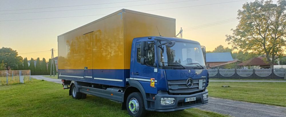 Mercedes-Benz Atego - Kravas automašīna ar slēgto virsbūvi: foto 1 Mercedes-Benz Atego - Kravas automašīna ar slēgto virsbūvi: foto 1
