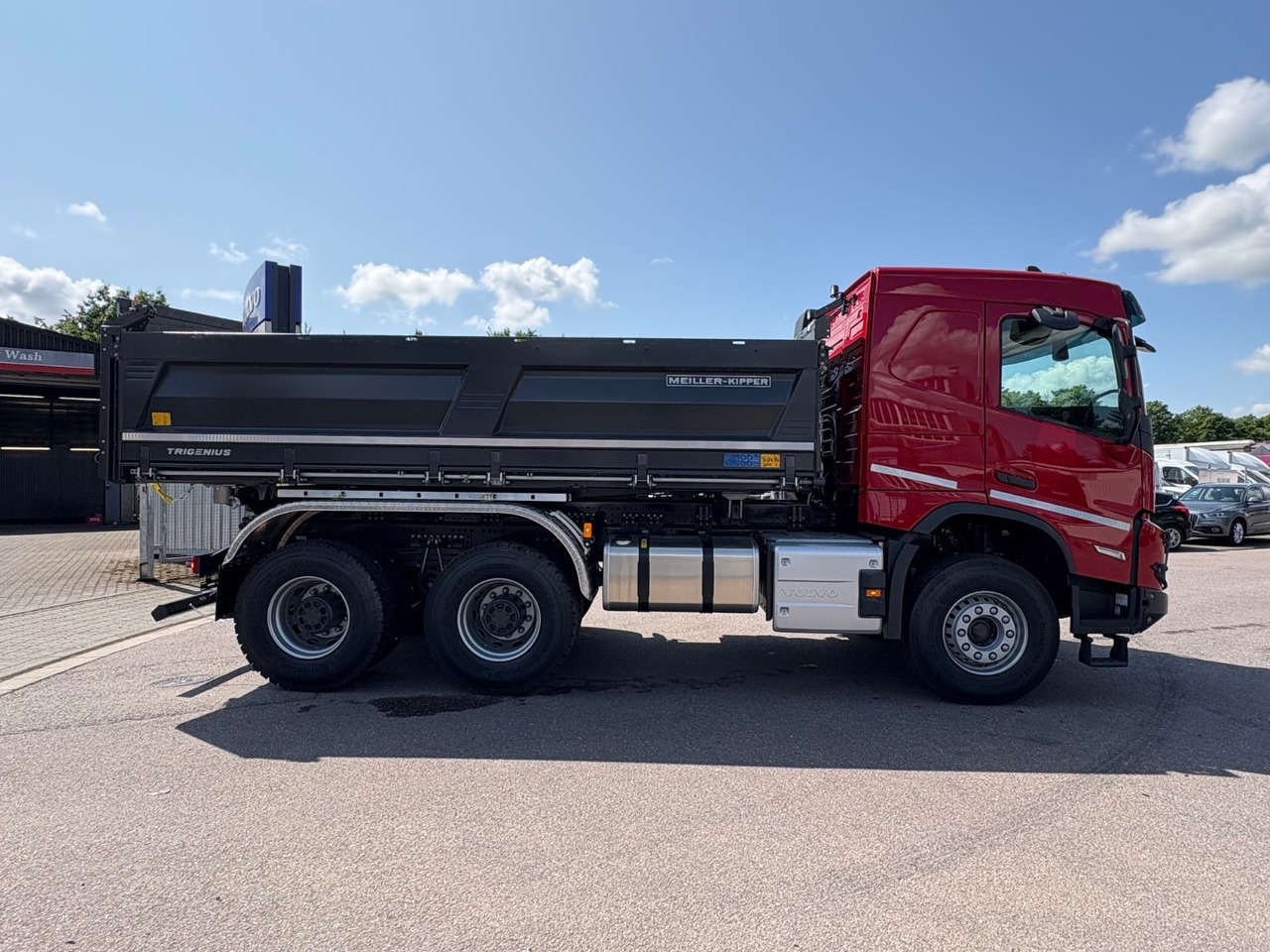Volvo FMX 500 6x4 X-High Meiller Trigenius D316 - Kravas automašīna pašizgāzējs: foto 4 Volvo FMX 500 6x4 X-High Meiller Trigenius D316 - Kravas automašīna pašizgāzējs: foto 4