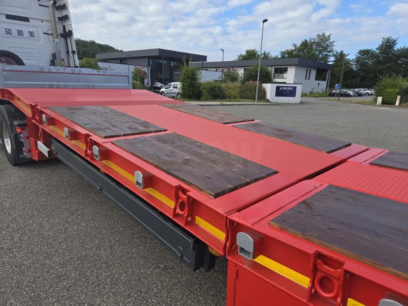Alim porte engins 3 essieux - Puspiekabe zema profila platforma: foto 3 Alim porte engins 3 essieux - Puspiekabe zema profila platforma: foto 3
