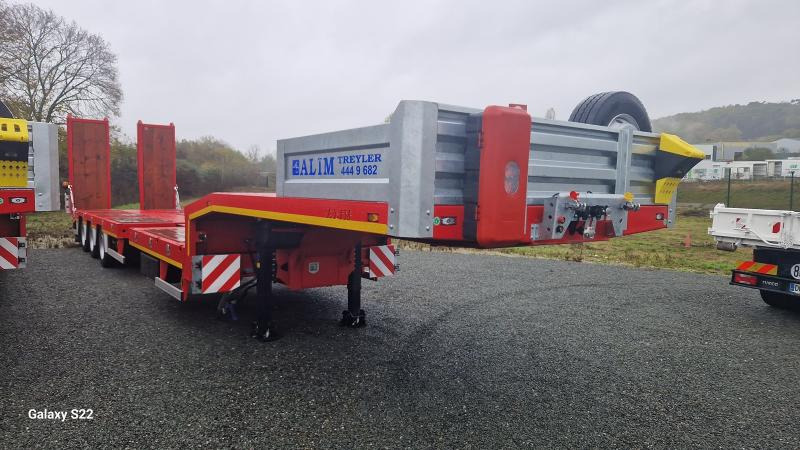 Alim trailer EXTENSIBLE ET TABLE ELEVATRICE 3 ESSIEUX - Puspiekabe zema profila platforma: foto 3 Alim trailer EXTENSIBLE ET TABLE ELEVATRICE 3 ESSIEUX - Puspiekabe zema profila platforma: foto 3