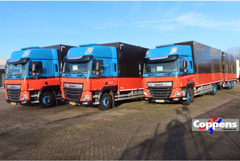 DAF CF 410 DAF CF 410 Bakwagen+Trailer 2x DHollandia 2000kg 6 stuks in voorraad!! - Kravas automašīna ar slēgto virsbūvi: foto 1 DAF CF 410 DAF CF 410 Bakwagen+Trailer 2x DHollandia 2000kg 6 stuks in voorraad!! - Kravas automašīna ar slēgto virsbūvi: foto 1