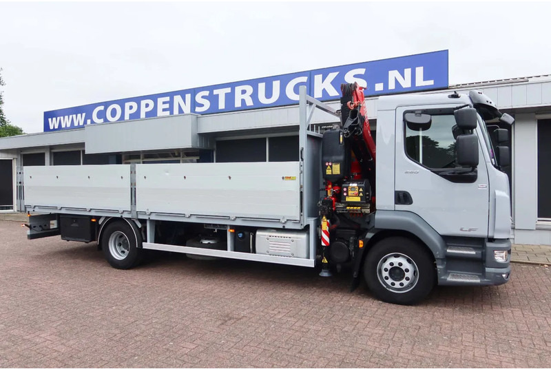 DAF LF 260 Open+Kraan Fassi F 85 V 023+Radio controle - Kravas auto ar manipulatoru: foto 2 DAF LF 260 Open+Kraan Fassi F 85 V 023+Radio controle - Kravas auto ar manipulatoru: foto 2