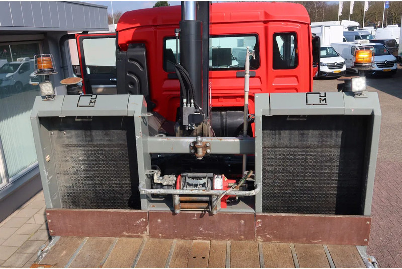Bortu kravas automašīna/ Platforma, Kravas auto ar manipulatoru MAN TGS 35.360 8x2 Euro 6 Oprijwagen + Hiab 228 E 3 kraan.: foto 18