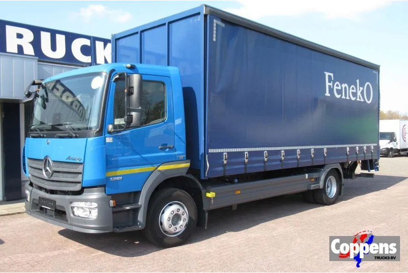 Mercedes-Benz Atego 1318L Euro 6 - Kravas automašīna ar tentu: foto 1 Mercedes-Benz Atego 1318L Euro 6 - Kravas automašīna ar tentu: foto 1