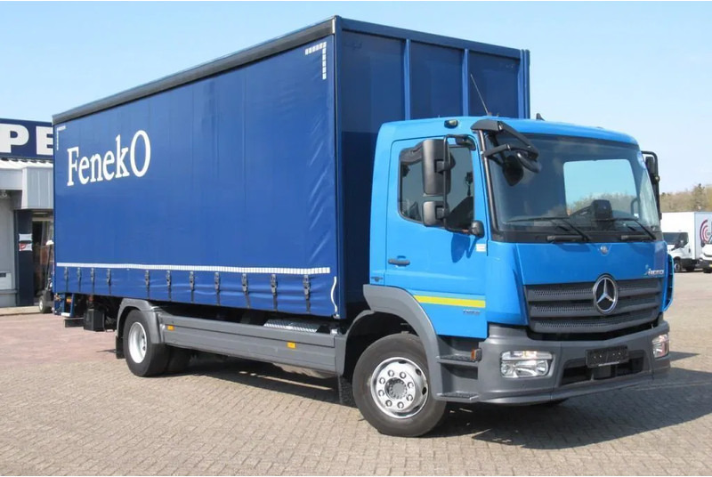 Mercedes-Benz Atego 1318L Euro 6 - Kravas automašīna ar tentu: foto 2 Mercedes-Benz Atego 1318L Euro 6 - Kravas automašīna ar tentu: foto 2