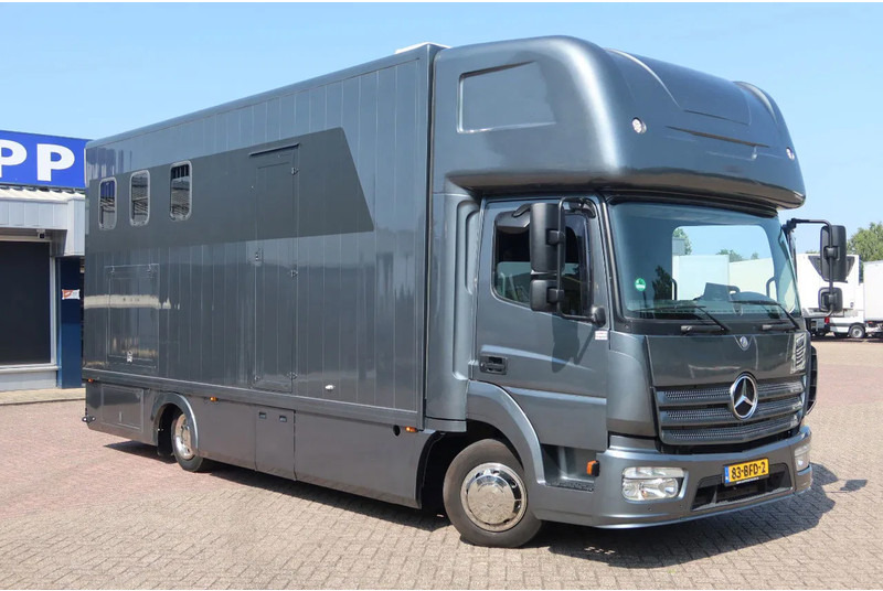 Mercedes-Benz Atego 816 L 3 Paarden/4 Ponies Nieuwe APK + nieuwe accu. - Zirgu kravas automašīna: foto 2 Mercedes-Benz Atego 816 L 3 Paarden/4 Ponies Nieuwe APK + nieuwe accu. - Zirgu kravas automašīna: foto 2