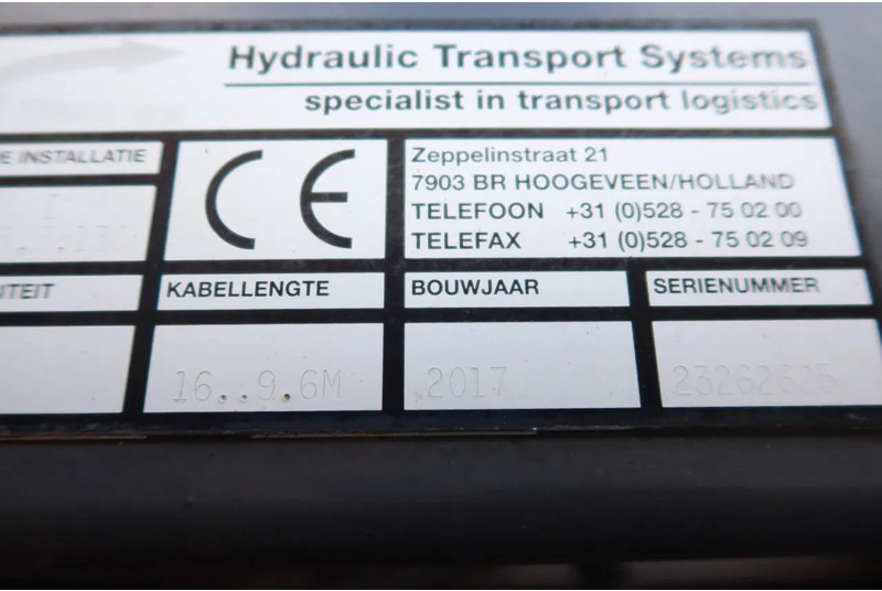 Volvo FE 280 Container / Kabelsysteem H.T.S Kabel, 15 ton, 575 cm 6 Cilinder - Kravas automašīna - kabeļu sistēma: foto 5 Volvo FE 280 Container / Kabelsysteem H.T.S Kabel, 15 ton, 575 cm 6 Cilinder - Kravas automašīna - kabeļu sistēma: foto 5