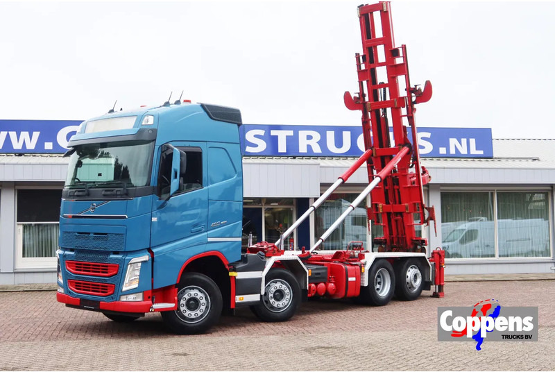 Volvo FH 460 Hooklift 8x2 Haakarm. 3x Steering axle - Kravas automašīna - kabeļu sistēma: foto 1 Volvo FH 460 Hooklift 8x2 Haakarm. 3x Steering axle - Kravas automašīna - kabeļu sistēma: foto 1