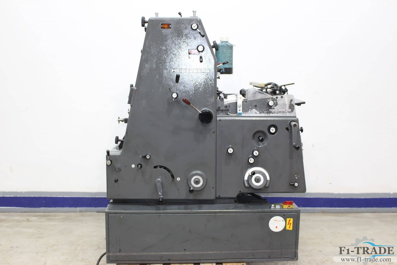 Heidelberg GTO52+ N+P - Ofseta iespiedmašīna: foto 2 Heidelberg GTO52+ N+P - Ofseta iespiedmašīna: foto 2