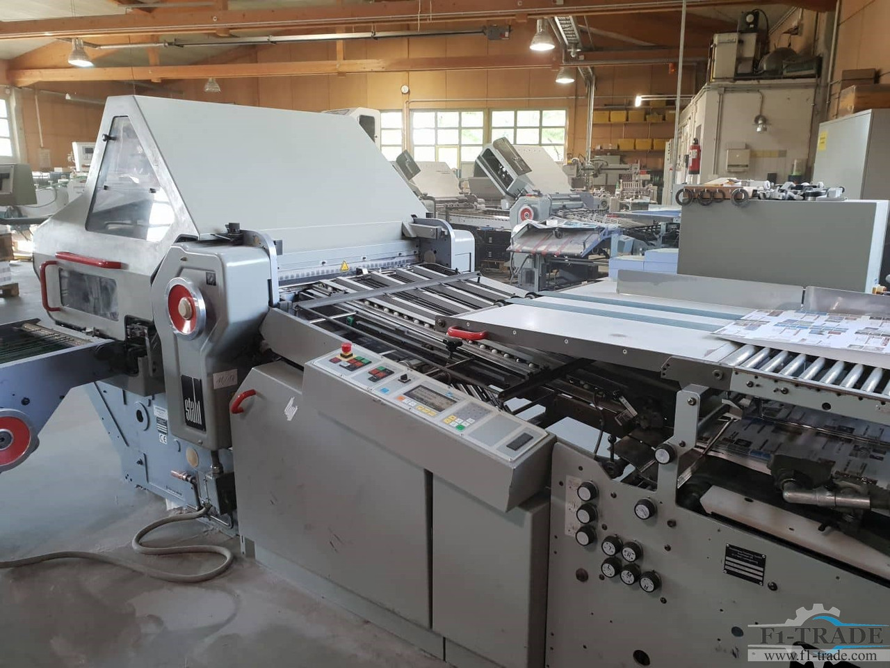 Heidelberg Stahlfolder KD 78-4-KZ - Locīšanas mašīna: foto 4 Heidelberg Stahlfolder KD 78-4-KZ - Locīšanas mašīna: foto 4