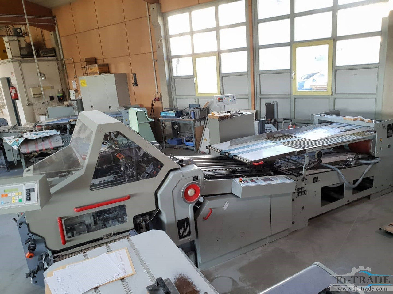 Heidelberg Stahlfolder KD 78-4-KZ - Locīšanas mašīna: foto 1 Heidelberg Stahlfolder KD 78-4-KZ - Locīšanas mašīna: foto 1