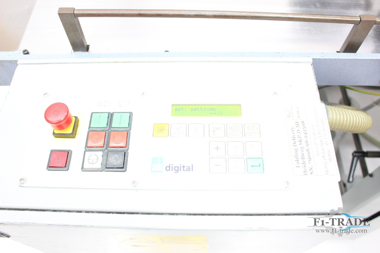 Heidelberg Stahlfolder SKP.D-ME - Locīšanas mašīna: foto 5 Heidelberg Stahlfolder SKP.D-ME - Locīšanas mašīna: foto 5
