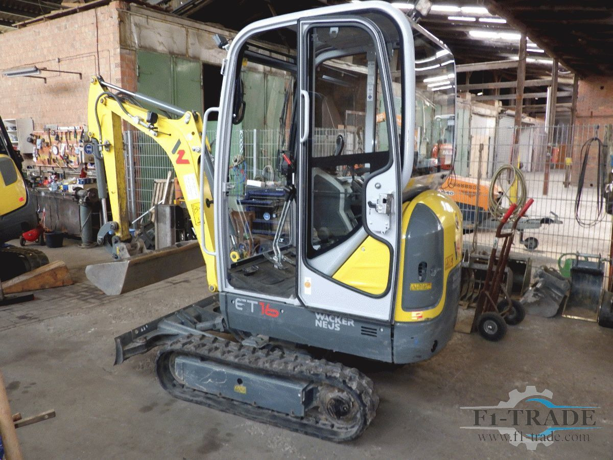 Wacker neuson ET 16 - Mini-ekskavators: foto 2 Wacker neuson ET 16 - Mini-ekskavators: foto 2