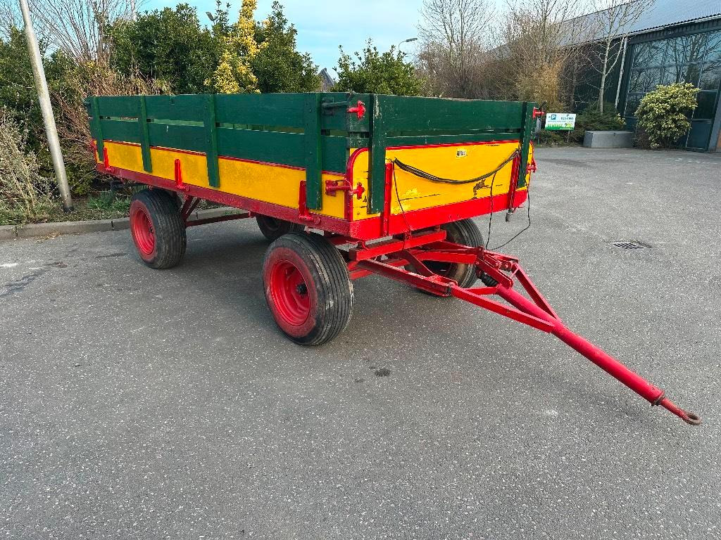 Miedema landbouwwagen vierwielige wagen schamelwagen - Lauksaimniecības piekabe: foto 1 Miedema landbouwwagen vierwielige wagen schamelwagen - Lauksaimniecības piekabe: foto 1