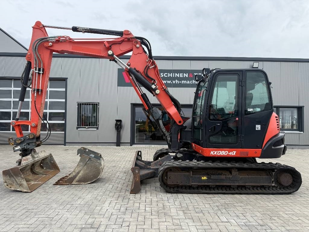 Kubota KX 080-4 - Mini-ekskavators: foto 2 Kubota KX 080-4 - Mini-ekskavators: foto 2