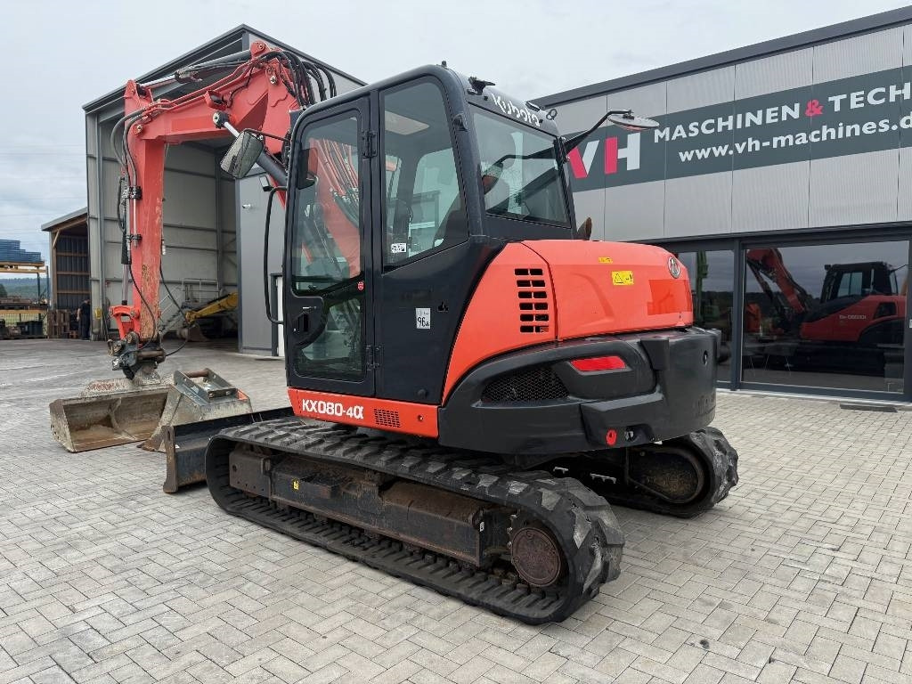Kubota KX 080-4 - Mini-ekskavators: foto 3 Kubota KX 080-4 - Mini-ekskavators: foto 3