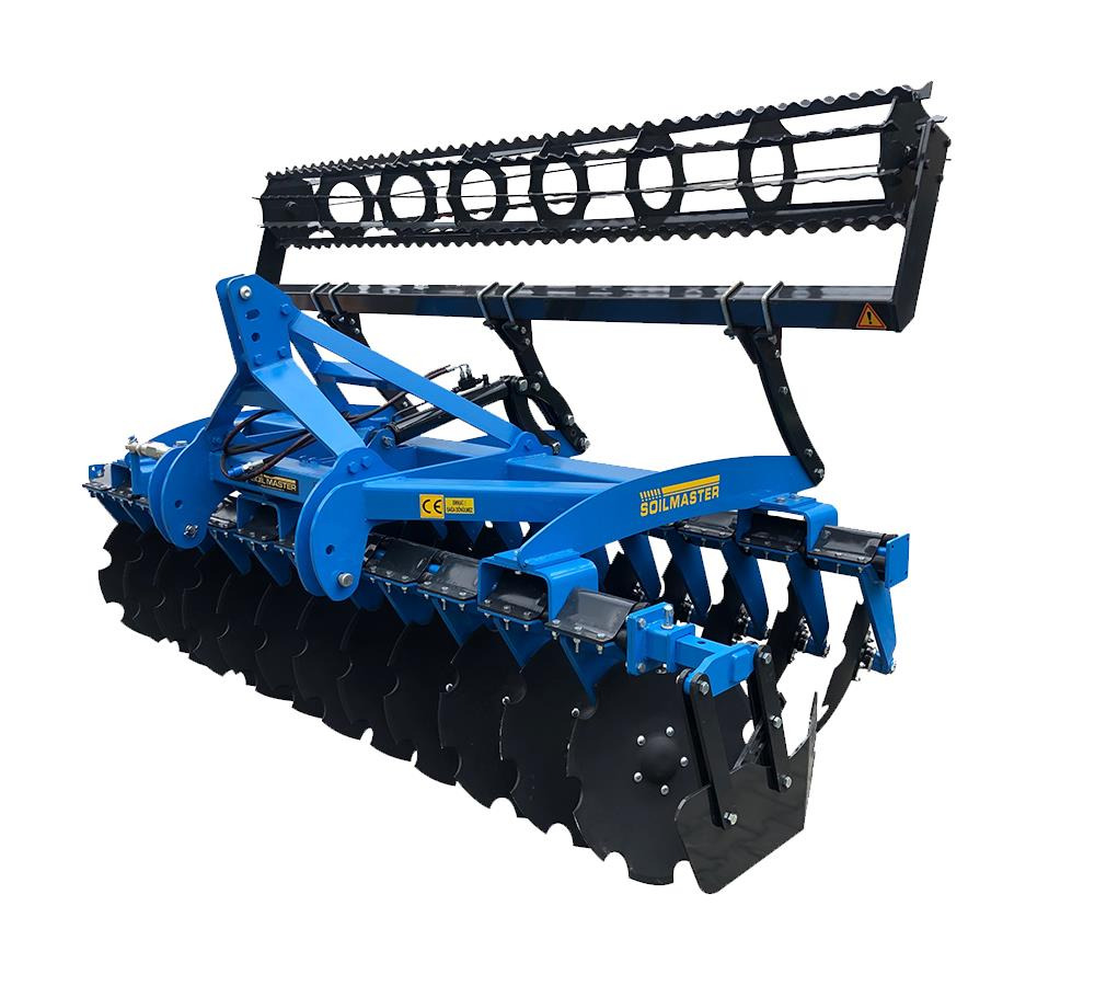 SOIL MASTER _GRAND MASTER SERIES MOUNTED TYPE MULTI DISC HARROW (RUBBER TYPE LEG) - Disku ecēša: foto 3 SOIL MASTER _GRAND MASTER SERIES MOUNTED TYPE MULTI DISC HARROW (RUBBER TYPE LEG) - Disku ecēša: foto 3