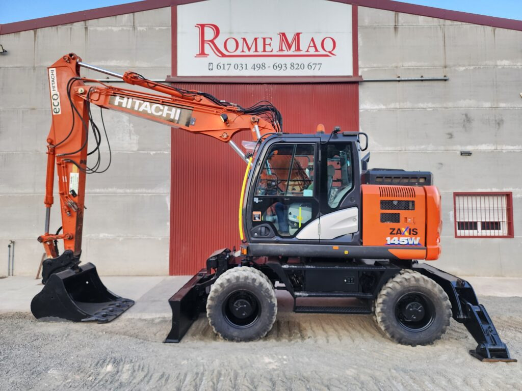 HITACHI ZX145W-6 - Riteņu ekskavators: foto 1 HITACHI ZX145W-6 - Riteņu ekskavators: foto 1