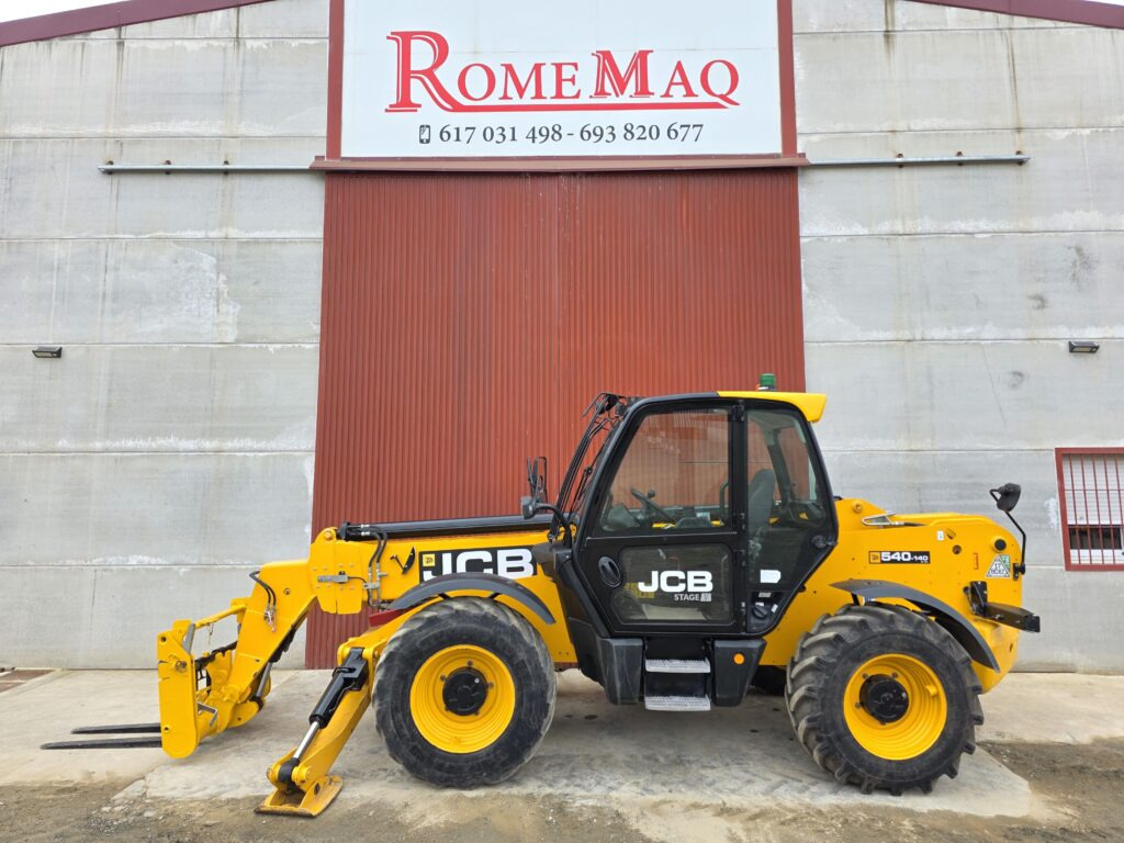 JCB 540-140 HI VIZ - Teleskopiskais iekrāvējs: foto 1 JCB 540-140 HI VIZ - Teleskopiskais iekrāvējs: foto 1