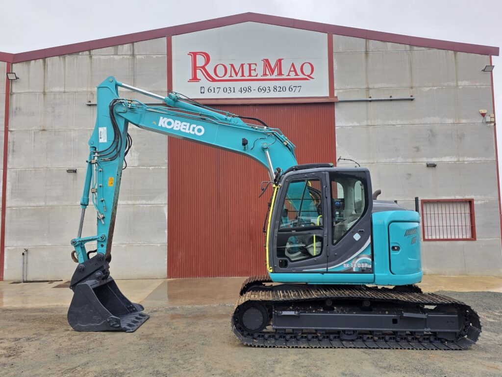 KOBELCO SK140SRLC-5 - Kāpurķēžu ekskavators: foto 1 KOBELCO SK140SRLC-5 - Kāpurķēžu ekskavators: foto 1