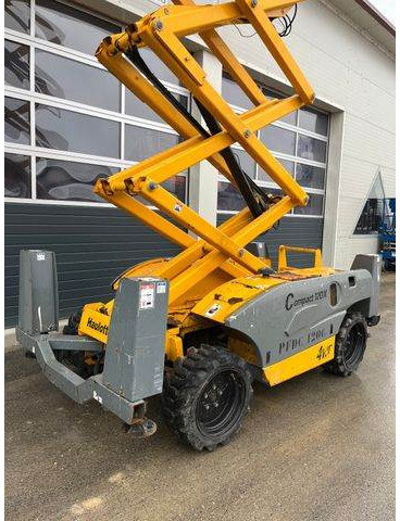 Haulotte Compact 12DX 12m Diesel Scherenarbeitsbühne 4x4 - Šķērveida pacēlājs: foto 3 Haulotte Compact 12DX 12m Diesel Scherenarbeitsbühne 4x4 - Šķērveida pacēlājs: foto 3