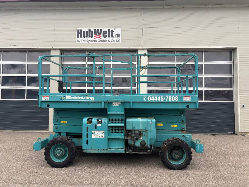 Haulotte H 12 SDX 12m Diesel Scherenarbeitsbühne - Šķērveida pacēlājs: foto 1 Haulotte H 12 SDX 12m Diesel Scherenarbeitsbühne - Šķērveida pacēlājs: foto 1