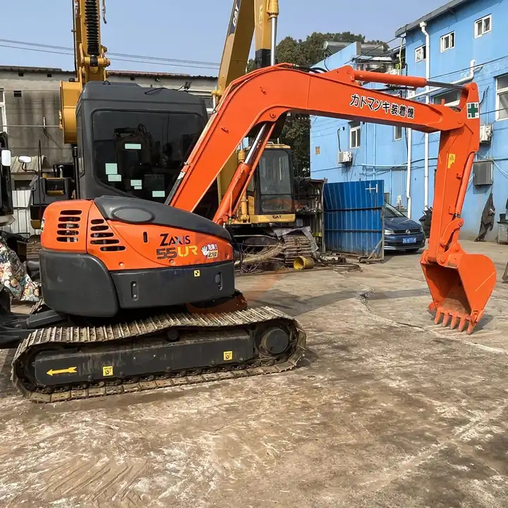 All original mini excavator hitachi used ZX55 ZX60 ZX70 small second hand excavator made in Japan - Kāpurķēžu ekskavators: foto 1 All original mini excavator hitachi used ZX55 ZX60 ZX70 small second hand excavator made in Japan - Kāpurķēžu ekskavators: foto 1