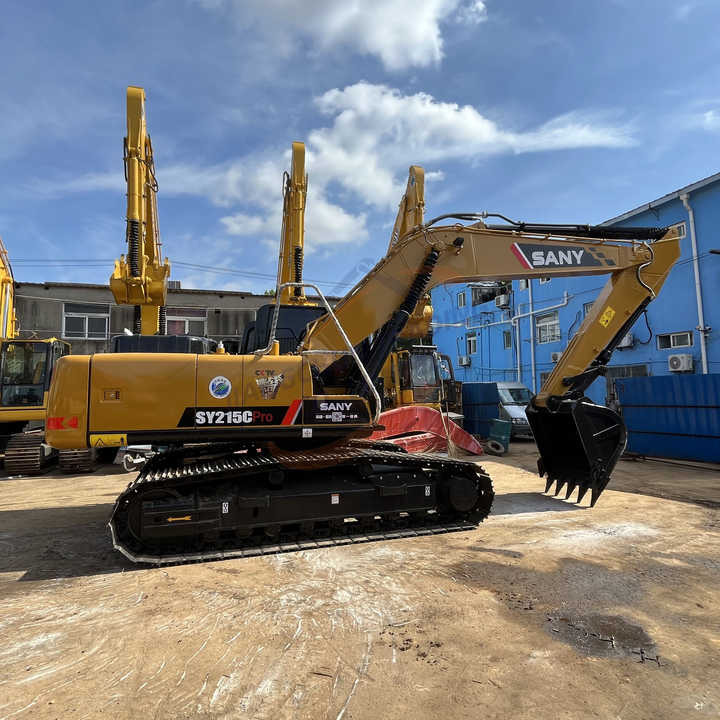China brands good quality second-hand Sany SY215C excavator hydraulic crawler 21ton used sany 215 excavator - Kāpurķēžu ekskavators: foto 1 China brands good quality second-hand Sany SY215C excavator hydraulic crawler 21ton used sany 215 excavator - Kāpurķēžu ekskavators: foto 1