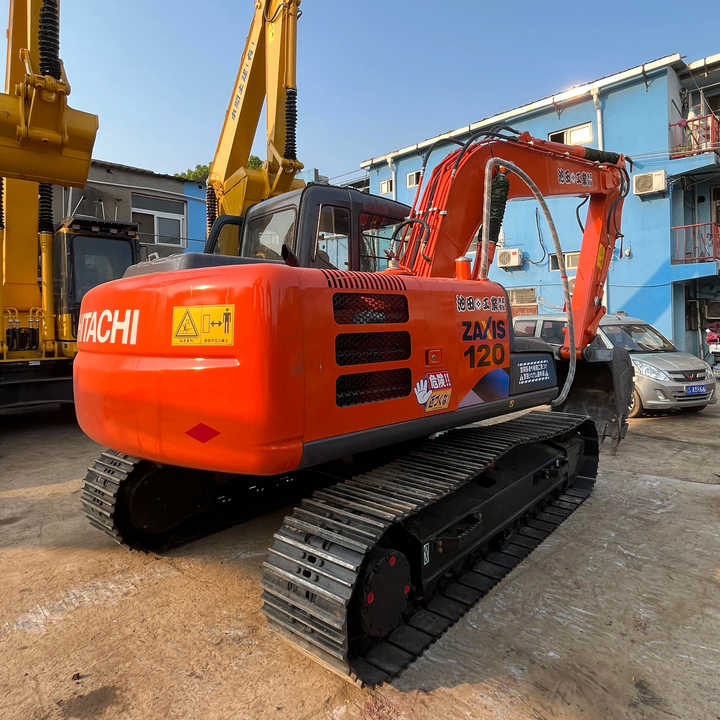 Hot sale Used Hitachi ZX120 digger medium size Excavator second hand excavator - Kāpurķēžu ekskavators: foto 1 Hot sale Used Hitachi ZX120 digger medium size Excavator second hand excavator - Kāpurķēžu ekskavators: foto 1