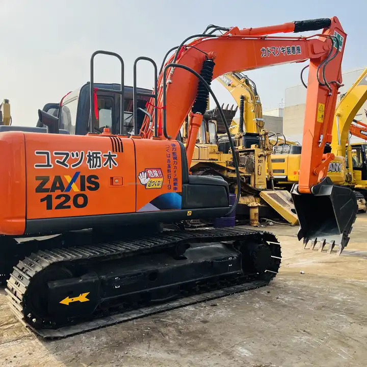 Second Hand Hot Selling Construction Machinery zx120 Used 10ton Medium-sized Hydraulic Crawler Excavator on sale - Ekskavators: foto 1 Second Hand Hot Selling Construction Machinery zx120 Used 10ton Medium-sized Hydraulic Crawler Excavator on sale - Ekskavators: foto 1