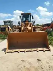 Used Construction Caterpillar 966h Wheeled Loader Cat966h Cat966 Wheel Loader in Shanghai - Riteņu iekrāvējs: foto 4 Used Construction Caterpillar 966h Wheeled Loader Cat966h Cat966 Wheel Loader in Shanghai - Riteņu iekrāvējs: foto 4