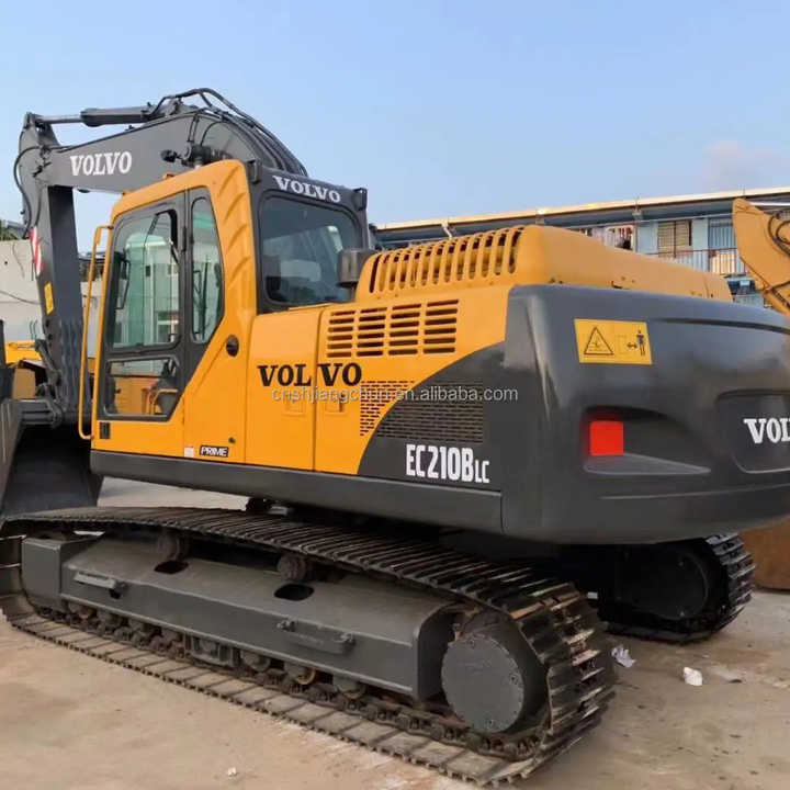 Used Original Volvo Excavator EC210B machinery in stock for sale with high quality and good price - Kāpurķēžu ekskavators: foto 1 Used Original Volvo Excavator EC210B machinery in stock for sale with high quality and good price - Kāpurķēžu ekskavators: foto 1