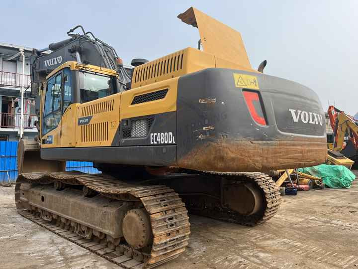 Used Volvo EC480 Excavator 48 Ton Original Heavy Duty Equipment Digger Secondhand Crawler Hydraulic Excavator Volvo EC480DL - Kāpurķēžu ekskavators: foto 5 Used Volvo EC480 Excavator 48 Ton Original Heavy Duty Equipment Digger Secondhand Crawler Hydraulic Excavator Volvo EC480DL - Kāpurķēžu ekskavators: foto 5