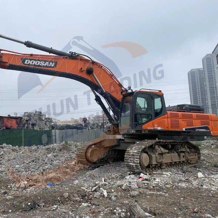 Perfect performance Used Doosan excavator DX520LC-9C in good condition for sale - Kāpurķēžu ekskavators: foto 1 Perfect performance Used Doosan excavator DX520LC-9C in good condition for sale - Kāpurķēžu ekskavators: foto 1