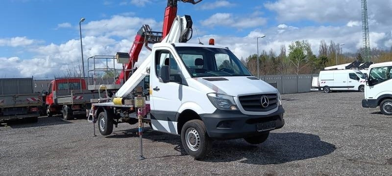 Mercedes-Benz Sprinter GSR B180T - 17,8m - 300 kg - Autopacēlājs: foto 1 Mercedes-Benz Sprinter GSR B180T - 17,8m - 300 kg - Autopacēlājs: foto 1