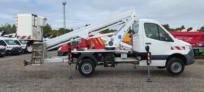 Mercedes-Benz Sprinter Ruthmann Ecoline 180 - 18m - 250 kg - Autopacēlājs: foto 4 Mercedes-Benz Sprinter Ruthmann Ecoline 180 - 18m - 250 kg - Autopacēlājs: foto 4