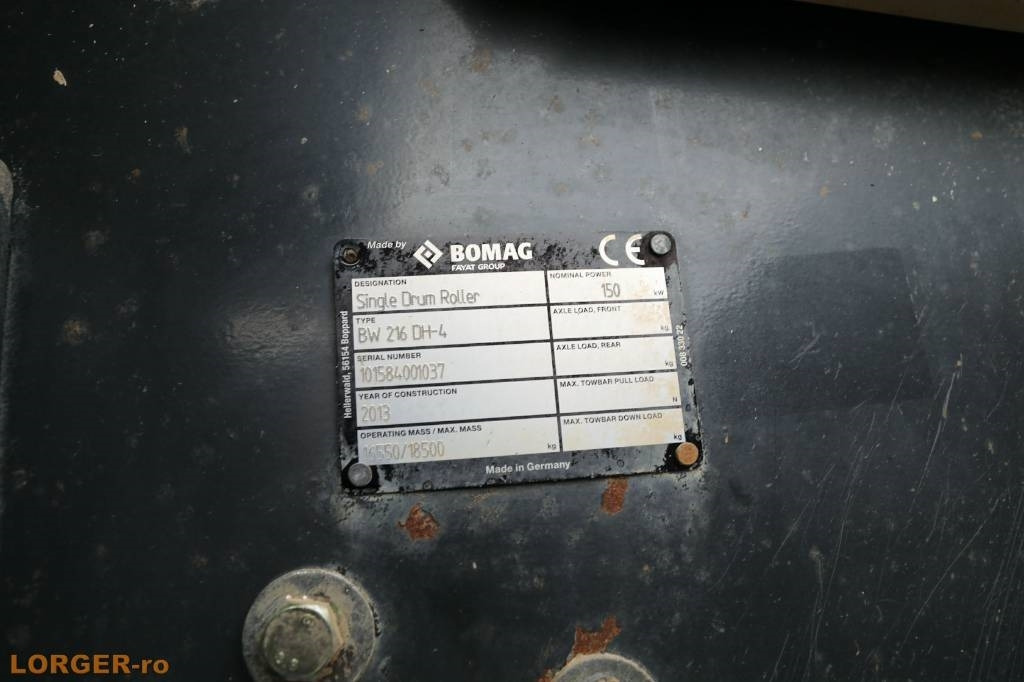 Vibrorullis Bomag BW 216 D H-4: foto 17
