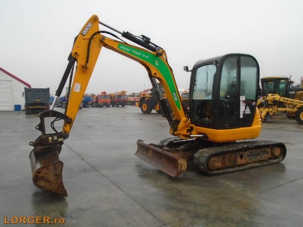 JCB 8055 RTS - Mini-ekskavators: foto 1 JCB 8055 RTS - Mini-ekskavators: foto 1