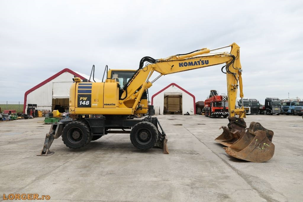 Komatsu PW 148-10 - Riteņu ekskavators: foto 3 Komatsu PW 148-10 - Riteņu ekskavators: foto 3