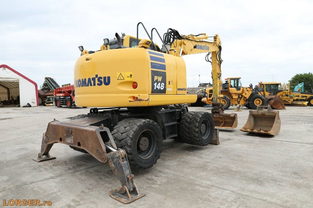 Komatsu PW 148-10 - Riteņu ekskavators: foto 4 Komatsu PW 148-10 - Riteņu ekskavators: foto 4