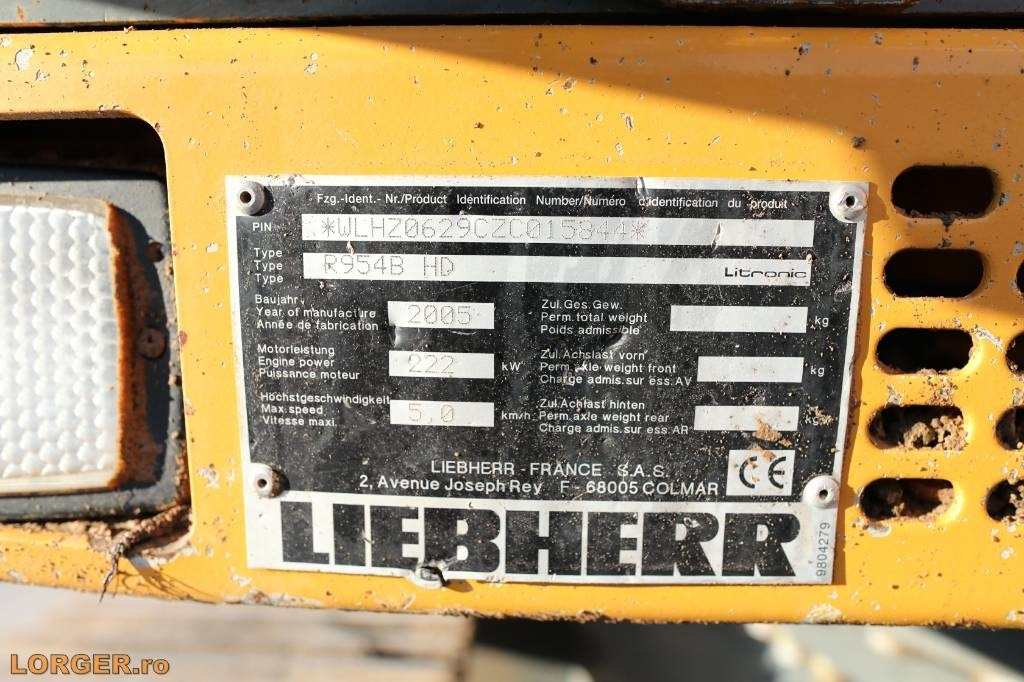 Liebherr R 954 B HD  līzingu Liebherr R 954 B HD: foto 16