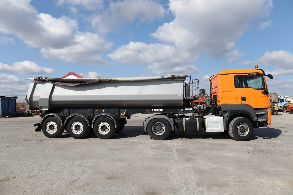 MAN TGS 18.480 4x4 Truck + Carnehl CHKS/AH Aluminium T - Kravas automašīna pašizgāzējs: foto 2 MAN TGS 18.480 4x4 Truck + Carnehl CHKS/AH Aluminium T - Kravas automašīna pašizgāzējs: foto 2