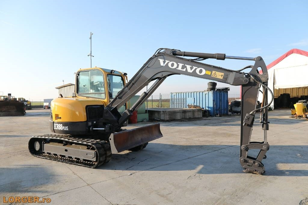 Volvo ECR 88 PLUS - Mini-ekskavators: foto 1 Volvo ECR 88 PLUS - Mini-ekskavators: foto 1