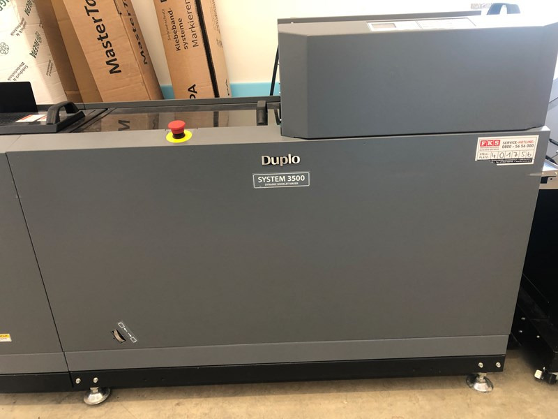 Duplo System 3500 | DC-445 | 2016 - Drukas iekārtas: foto 3 Duplo System 3500 | DC-445 | 2016 - Drukas iekārtas: foto 3