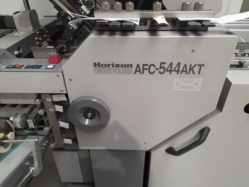 Horizon AFC-544 AKT | folder | 4 + knife + 2 | 2001 | 25 mio - Locīšanas mašīna: foto 2 Horizon AFC-544 AKT | folder | 4 + knife + 2 | 2001 | 25 mio - Locīšanas mašīna: foto 2