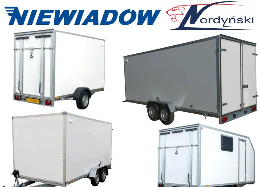 Niewiadów FURGON SANDWICH - Piekabe slēgtā virsbūve: foto 1 Niewiadów FURGON SANDWICH - Piekabe slēgtā virsbūve: foto 1