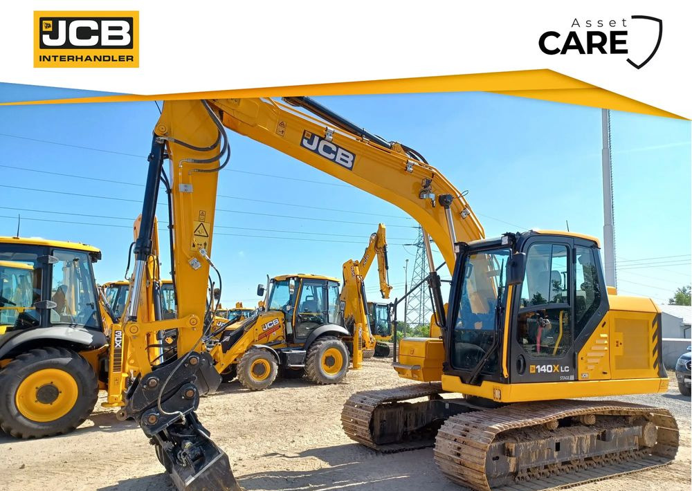 JCB 140X - Kāpurķēžu ekskavators: foto 1 JCB 140X - Kāpurķēžu ekskavators: foto 1