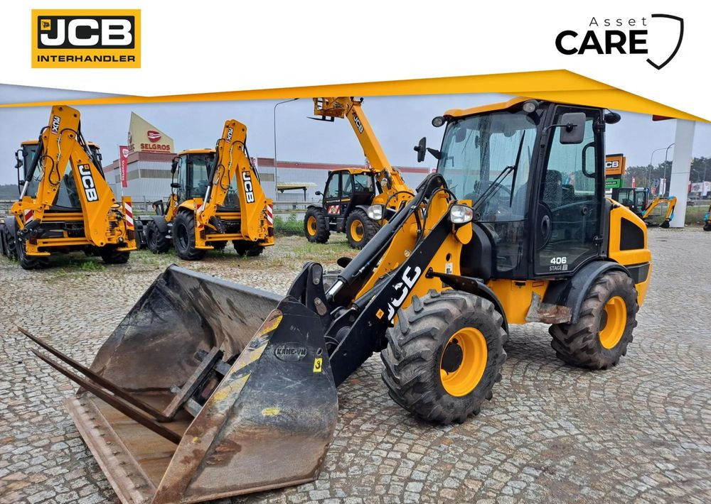 JCB 406 - Riteņu iekrāvējs: foto 1 JCB 406 - Riteņu iekrāvējs: foto 1