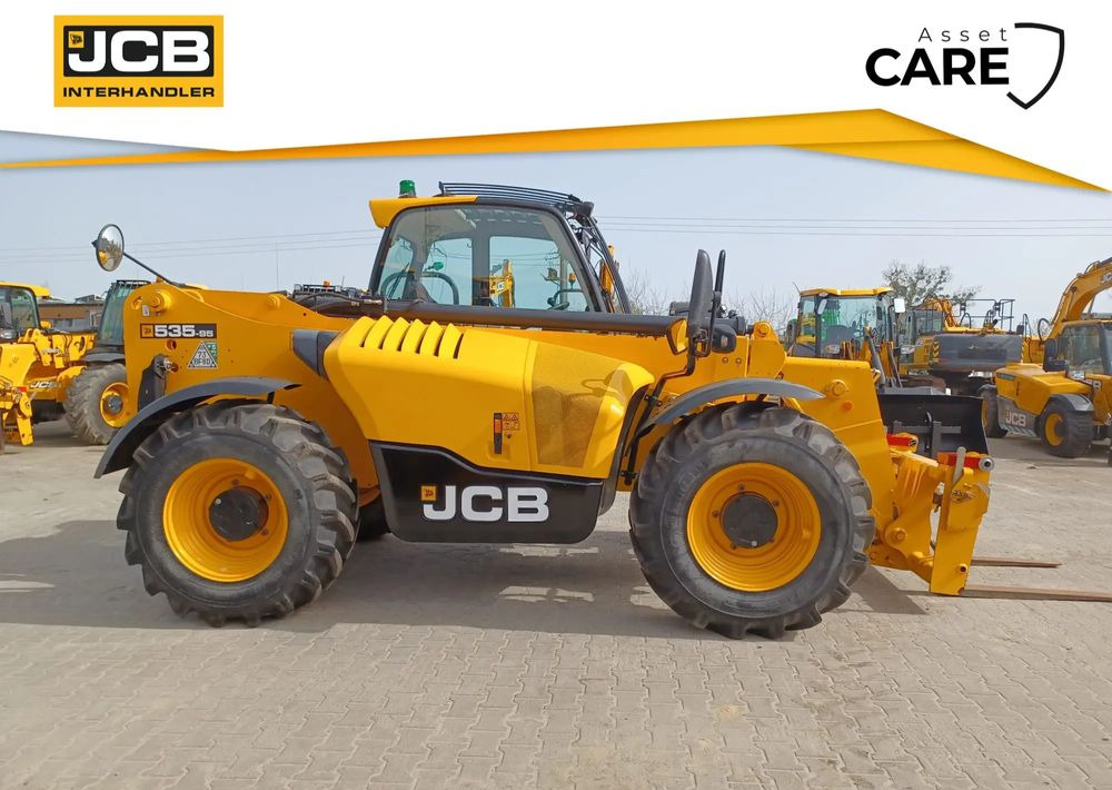 JCB 535-95 - Teleskopiskais iekrāvējs: foto 1 JCB 535-95 - Teleskopiskais iekrāvējs: foto 1